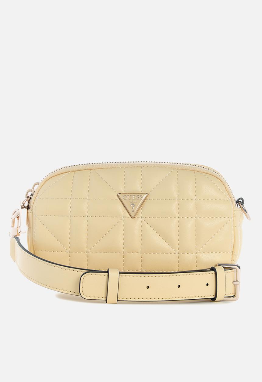 GUESS - Edita Mini Camera Bag - Pale Yellow