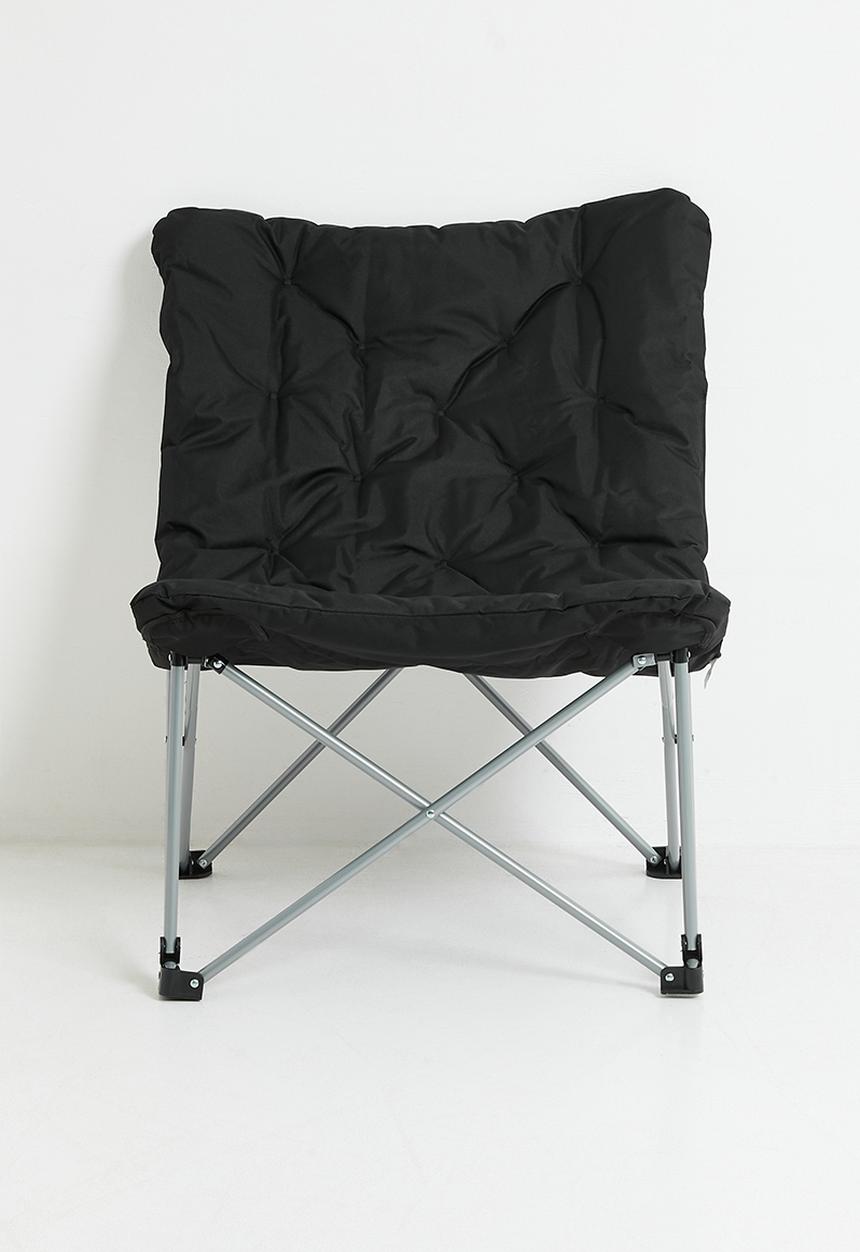 H&S - Butterfly Camping Chair - Black 