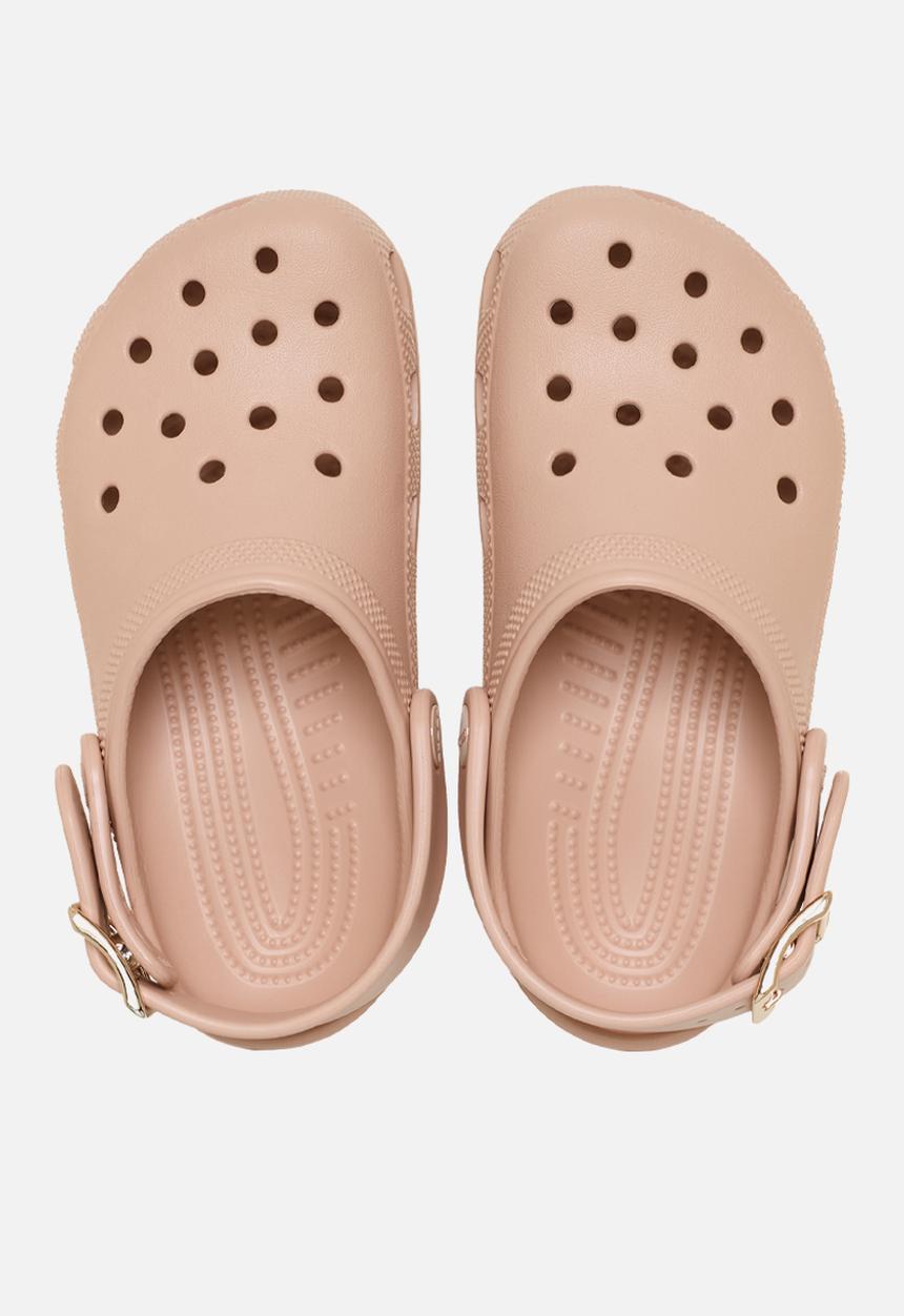 Crocs - Classic Metallic Buckle Clog - Blush