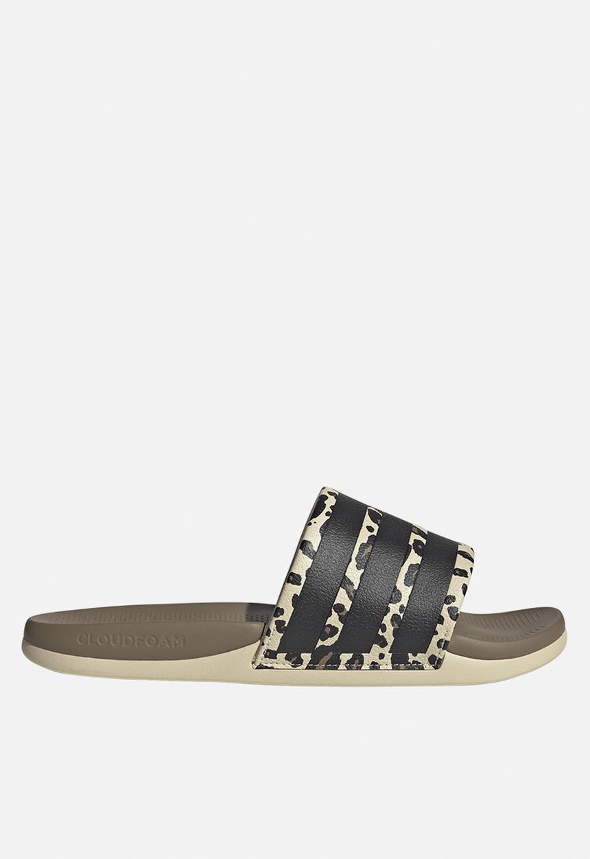adidas Originals - Adilette Comfort 2.0 - Crystal Linen/Core Black/Crystal Linen