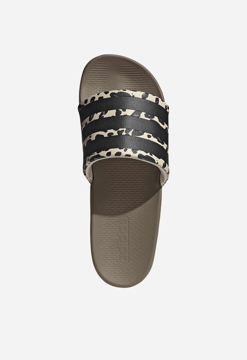 adidas Originals - Adilette Comfort 2.0 - Crystal Linen/Core Black/Crystal Linen