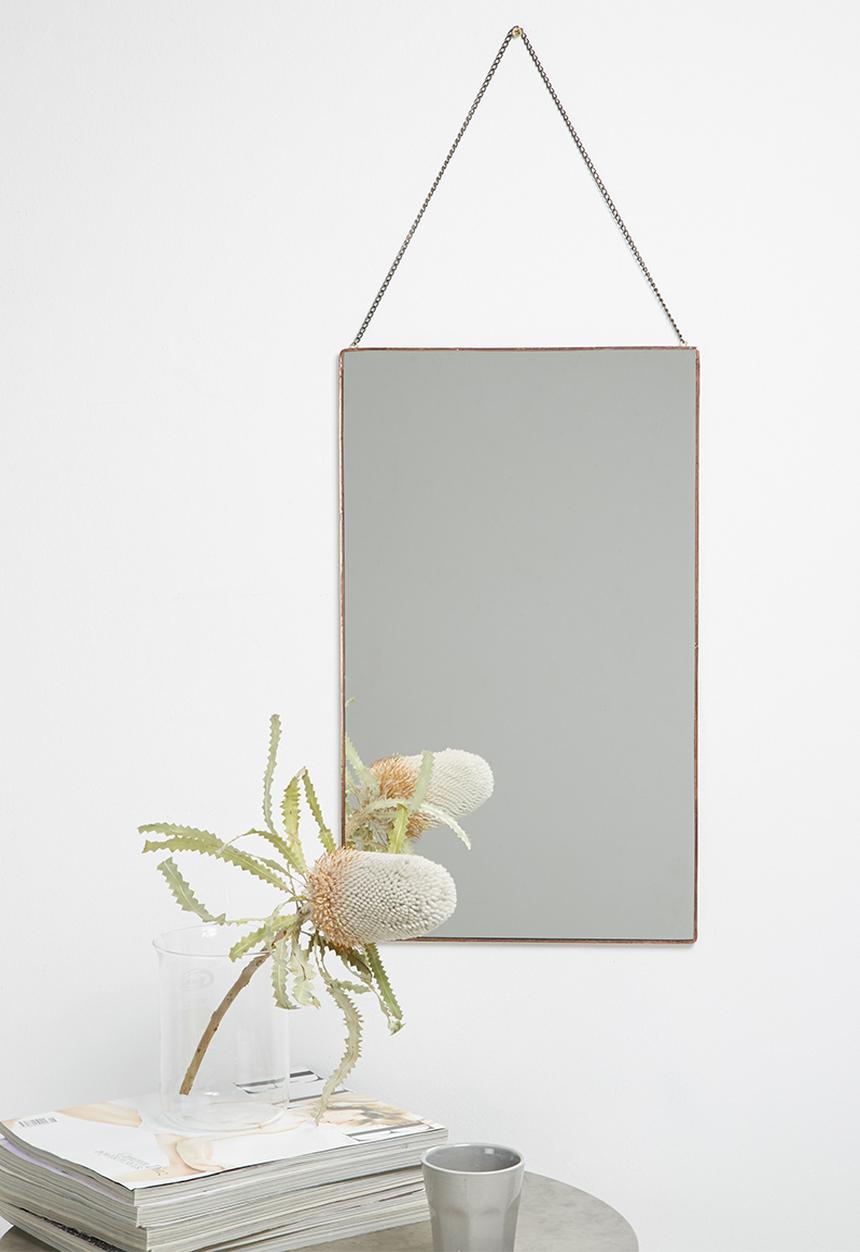 Arkivio - Rectangular mirror - copper