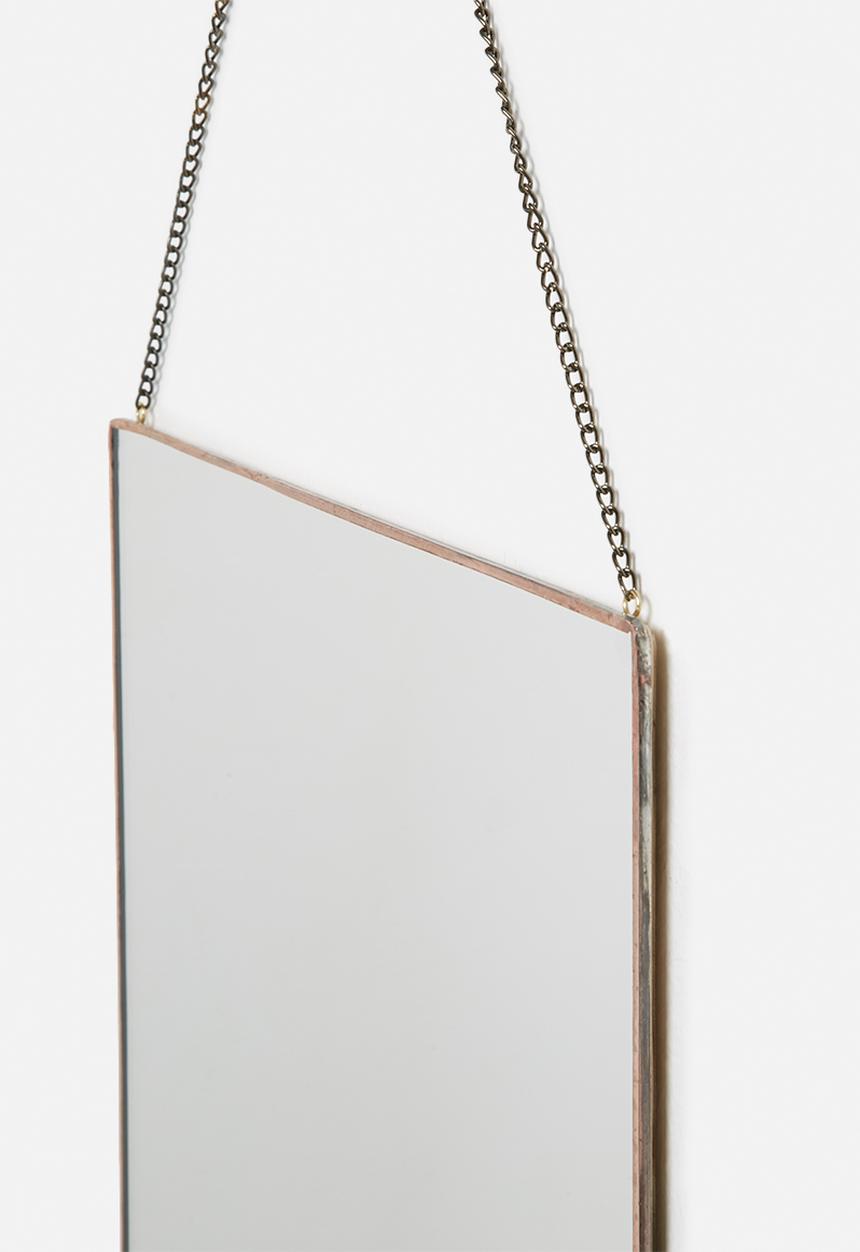 Arkivio - Rectangular mirror - copper