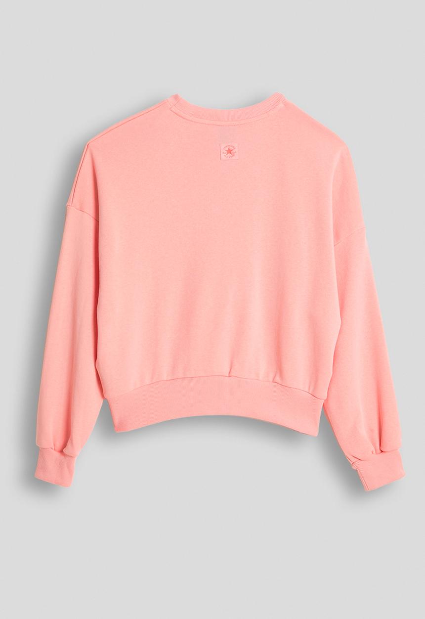 Converse - Cnvg Relaxed Boxy Graphic Crew - Ok Bloomer