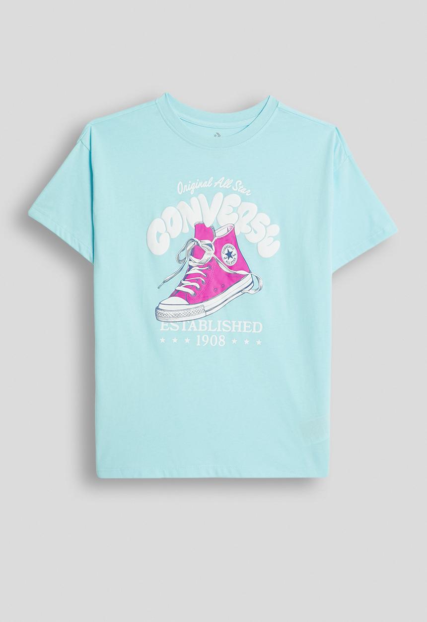 Converse - Cnvg Sneaker Graphic Bf Tee - Rained Out