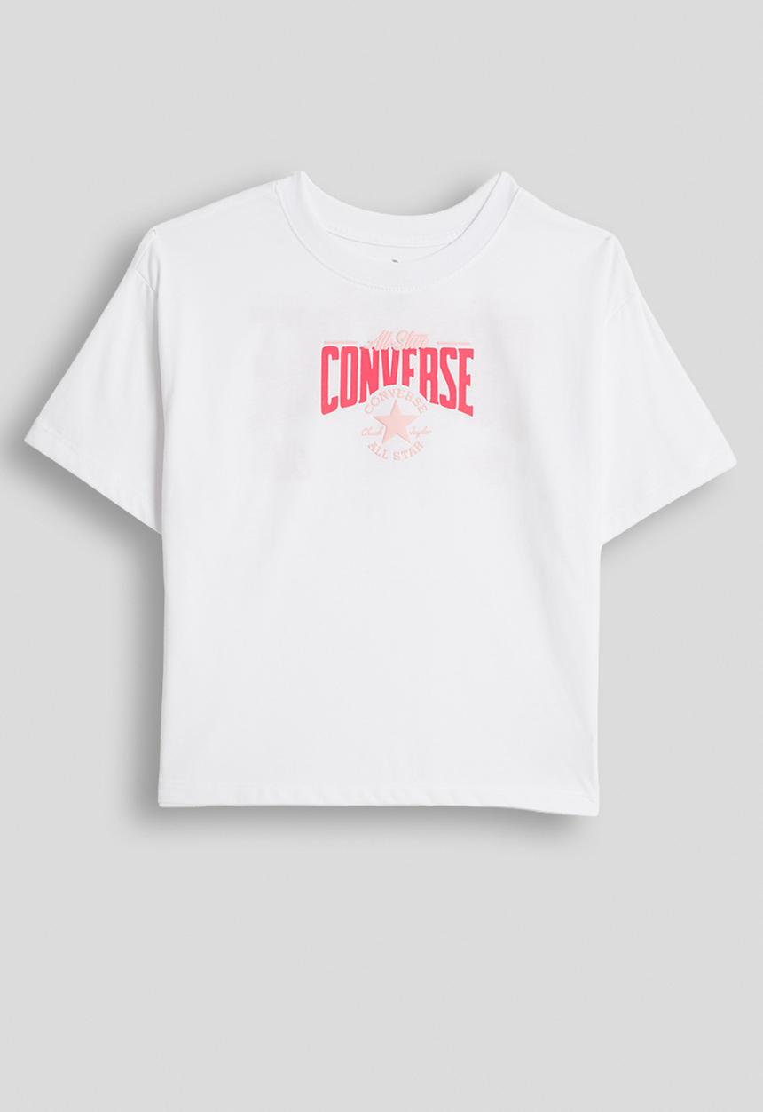 Converse - Cnvg Multi Hit Gfx Boxy Tee - White