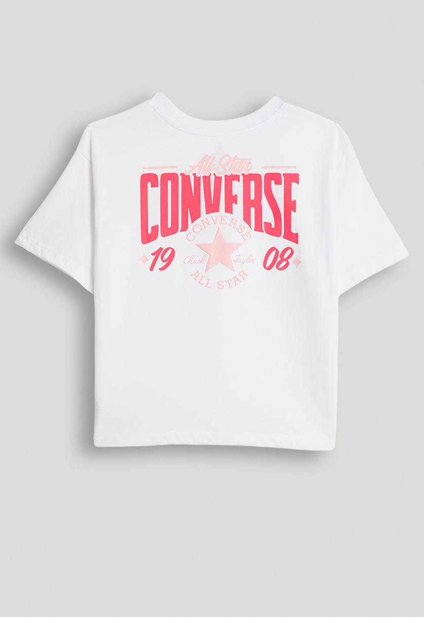 Converse - Cnvg Multi Hit Gfx Boxy Tee - White