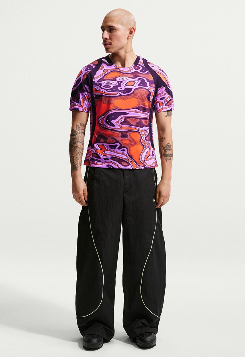 Nike - Nike Project F.R.O.G. Men's Liquify Short-Sleeve Top - Multi/ Orange, 