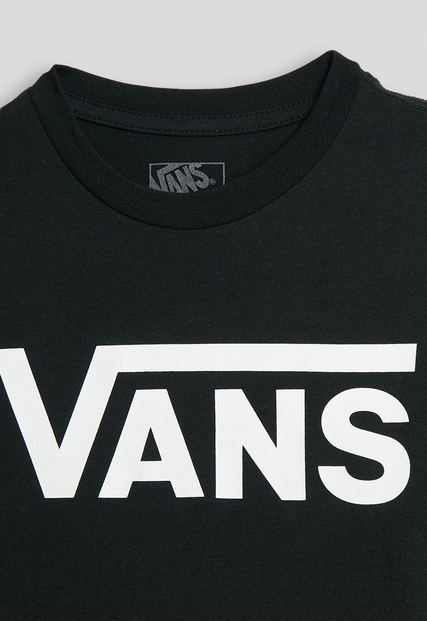 Vans - Classic drop v ss crew tee-b - black-white