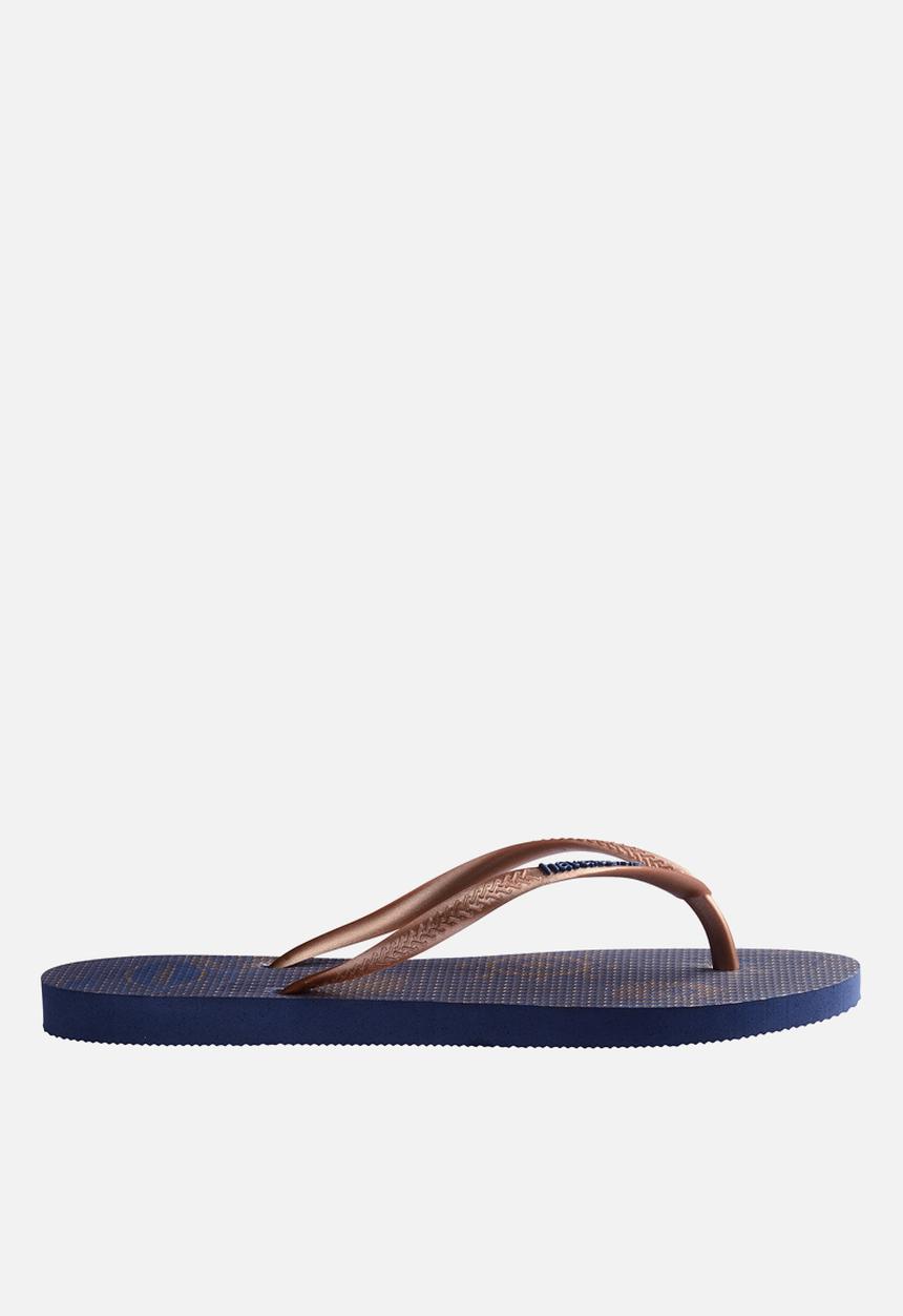 Havaianas - Slim nautical - navy/rose
