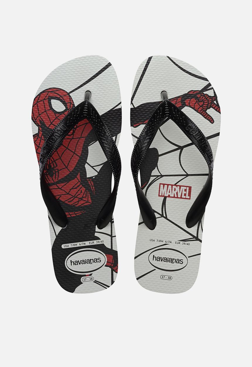 Havaianas - Top Marvel Logomania - White/Black