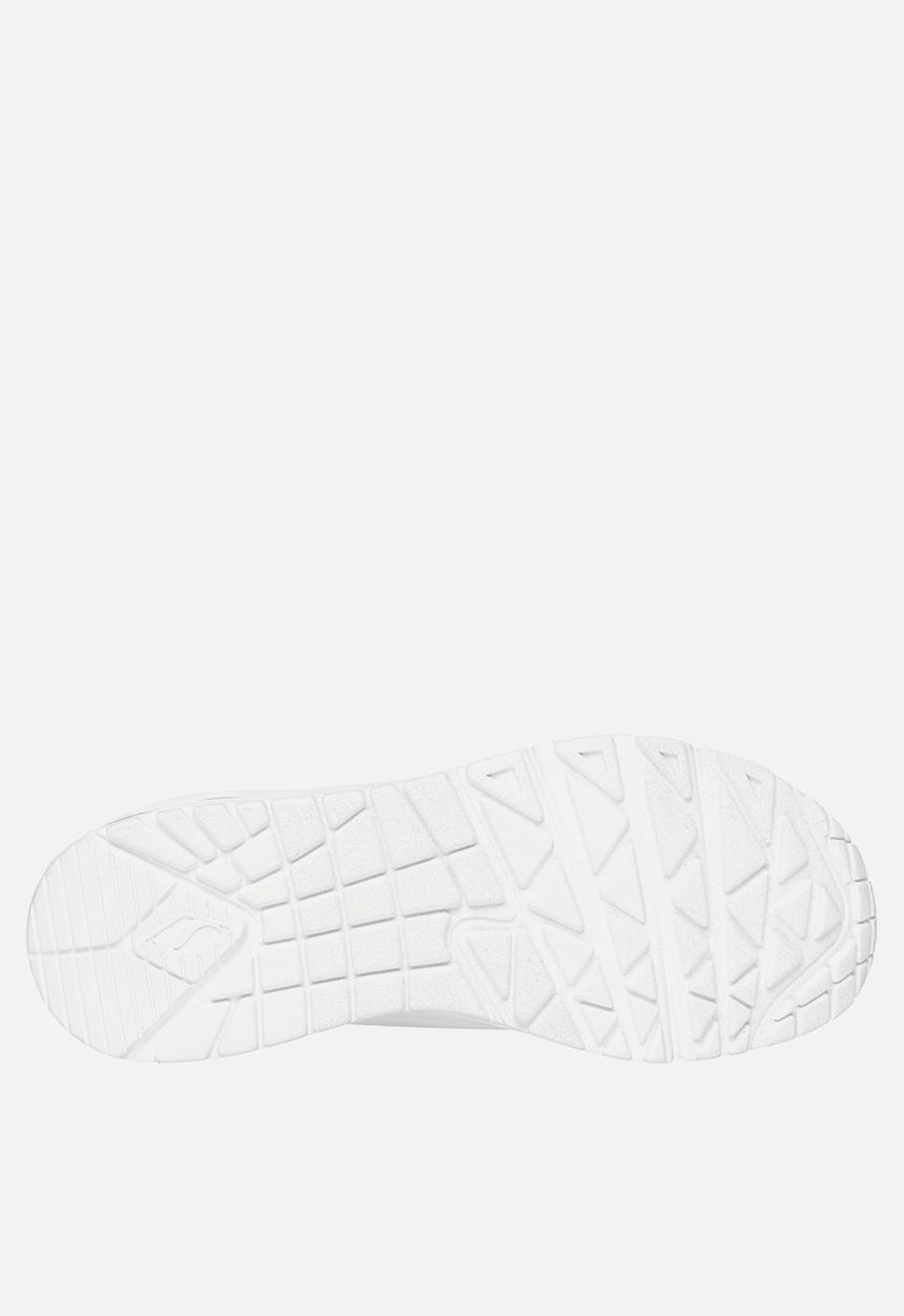 Skechers - UNO WHITE/SILVER