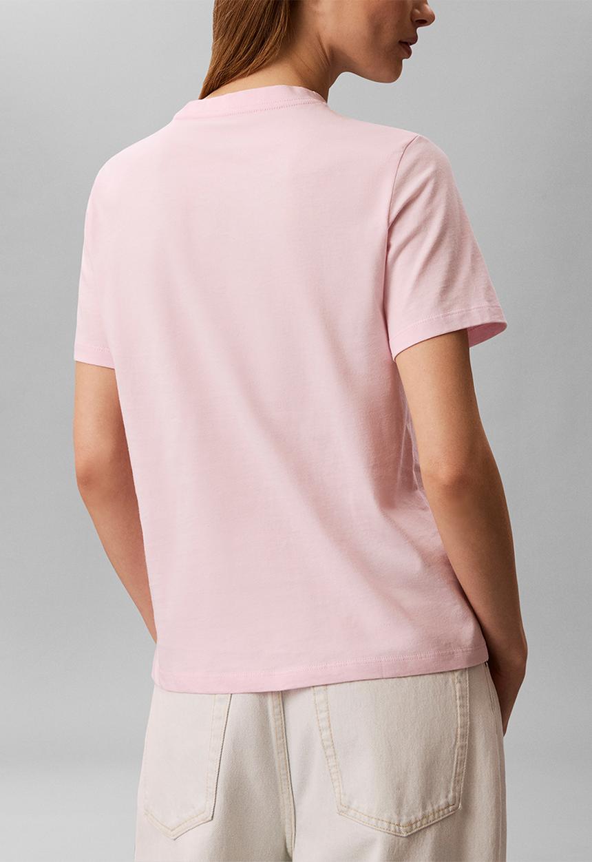 Calvin Klein - Ss classic ck nyc logo tee - cradle pink