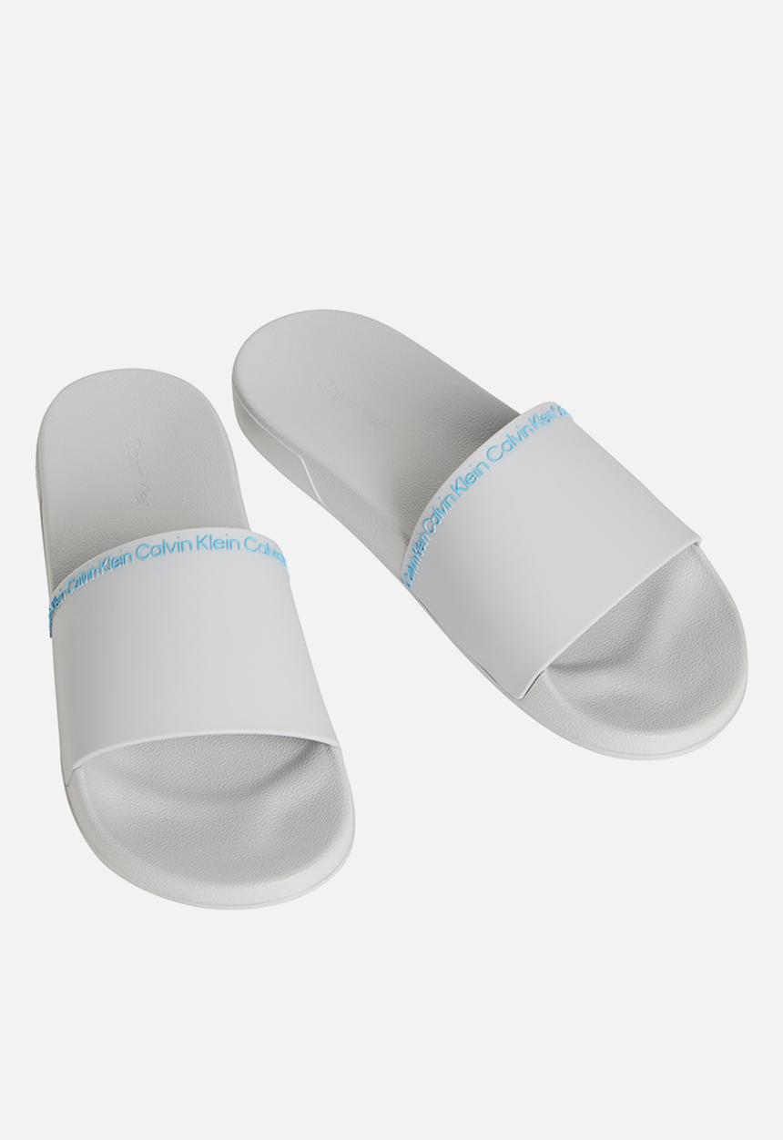 Calvin Klein - Ess Slide Institutional Cv - Harbor Mist/Chillie Blue