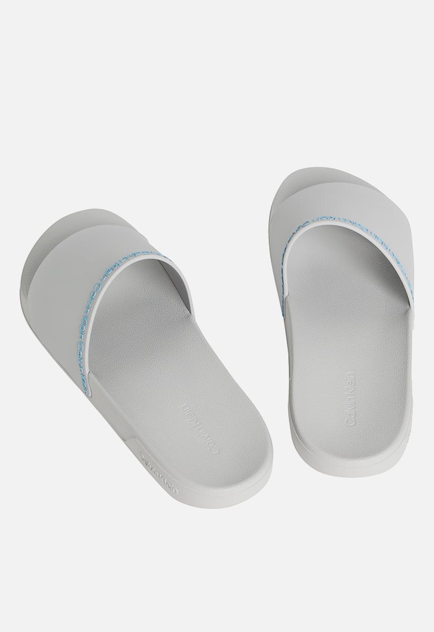 Calvin Klein - Ess Slide Institutional Cv - Harbor Mist/Chillie Blue