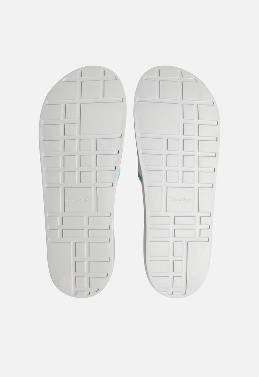 Calvin Klein - Ess Slide Institutional Cv - Harbor Mist/Chillie Blue