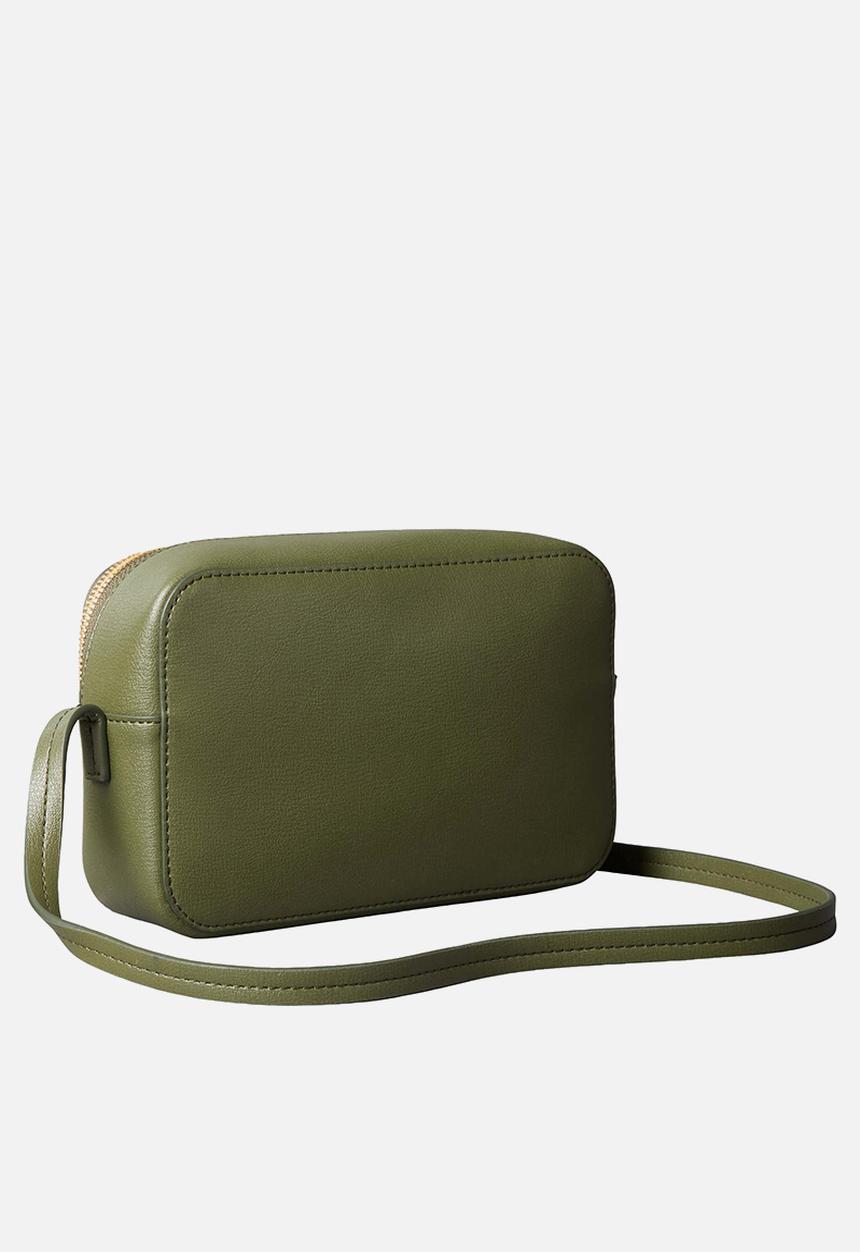 Calvin Klein - Foil logo elongated camera bag -cypress