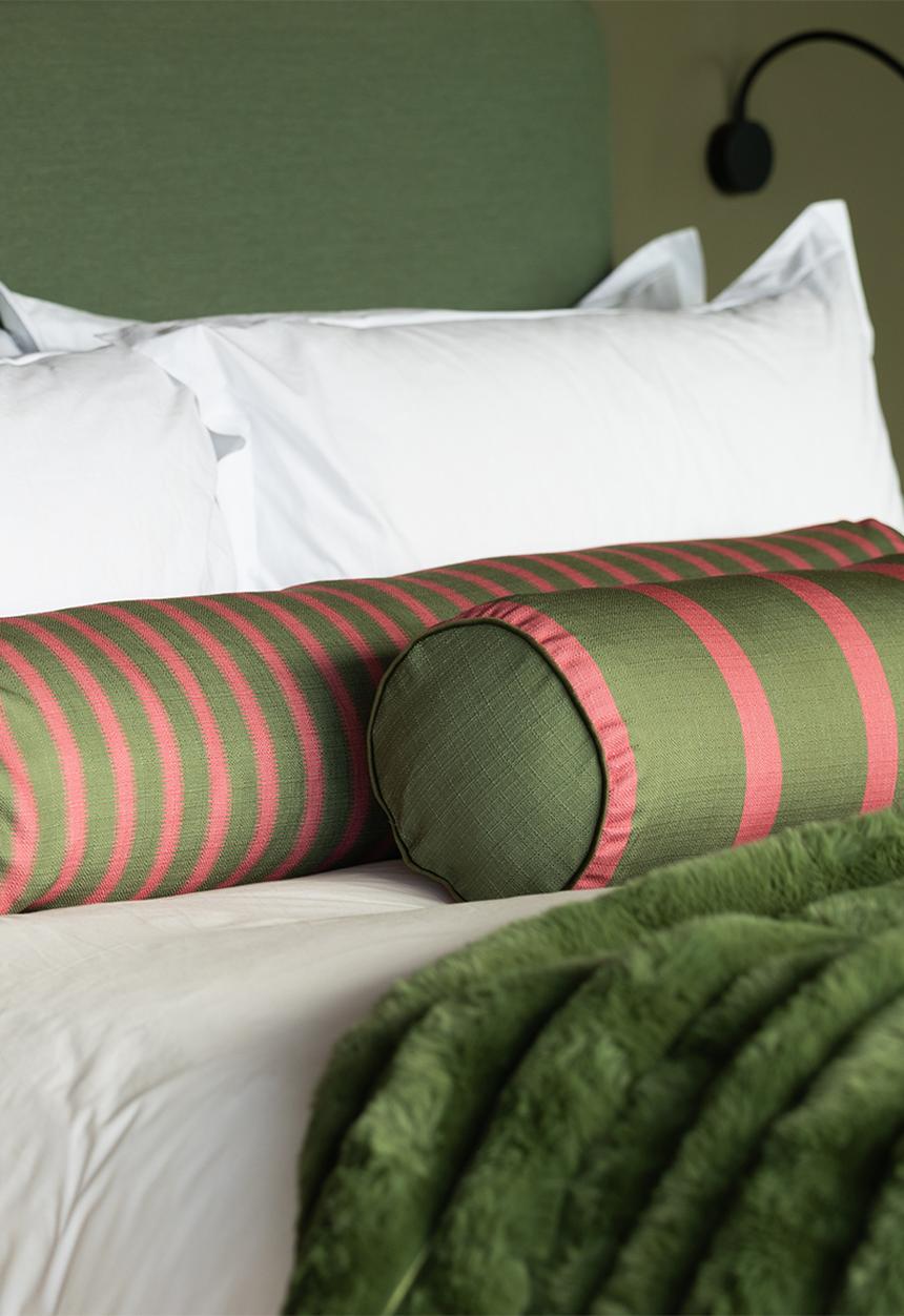 Noha - Verdant Stripe 22X120Cm Bolster