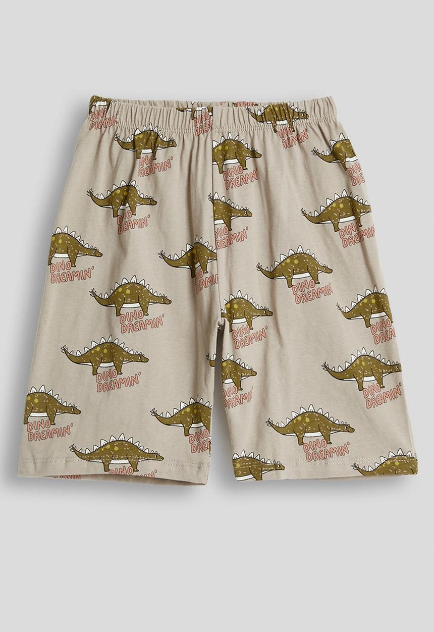Pop Candy - Dino aop set - dark khaki