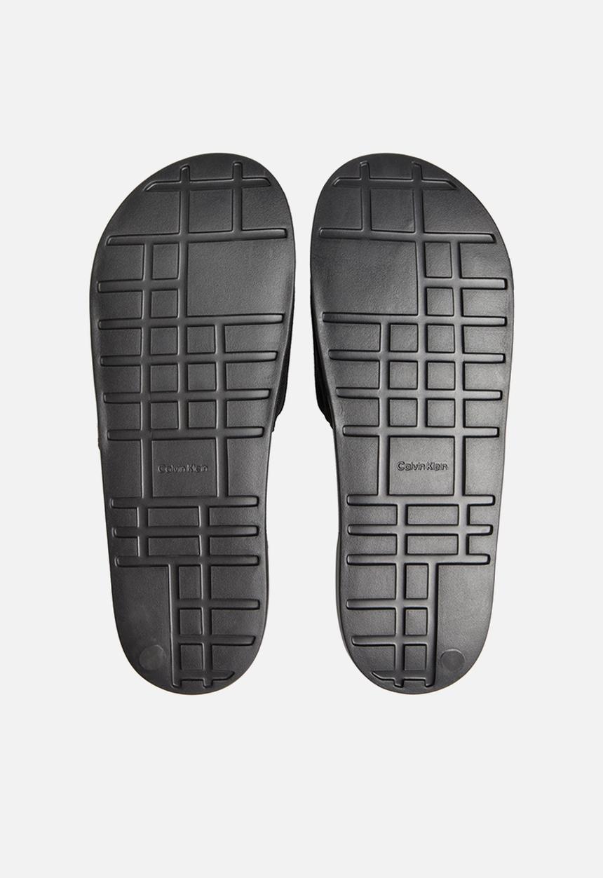 Calvin Klein - Ess Slide Cv - Black/Rhubarb