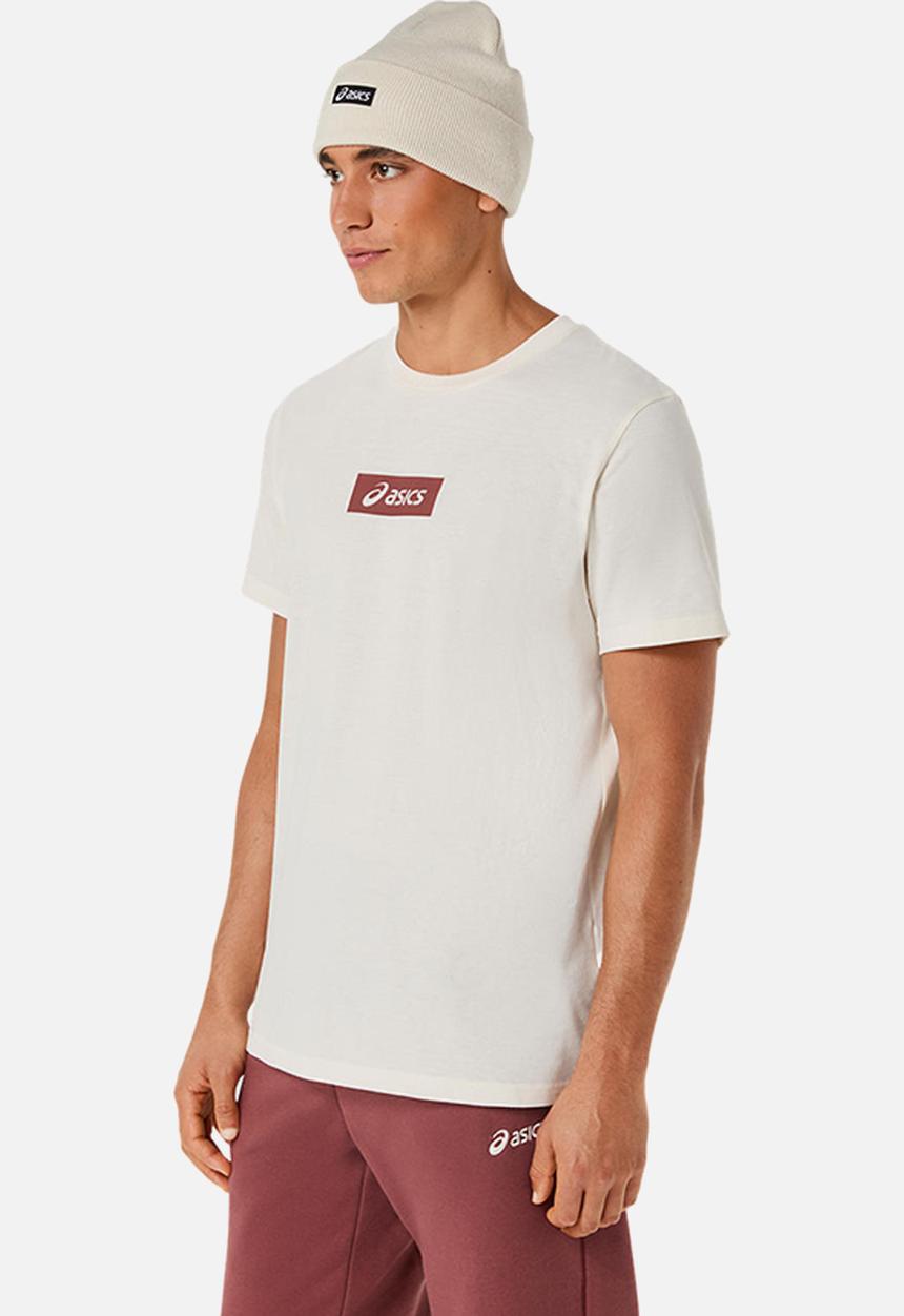 ASICS - Asics Chest Logo Tee- Cream