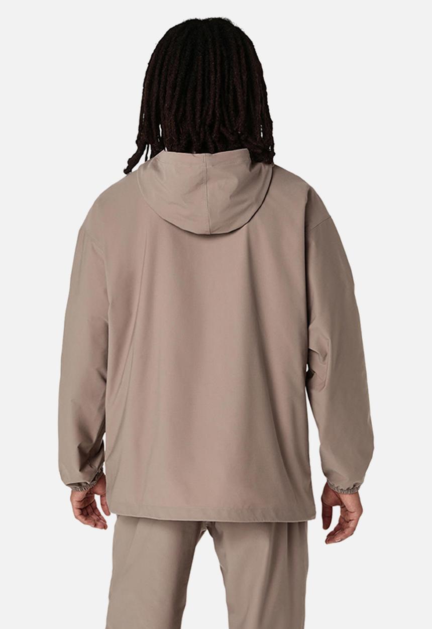 ASICS - Heritage Double Weave Relaxed Anorak- Taupe Grey