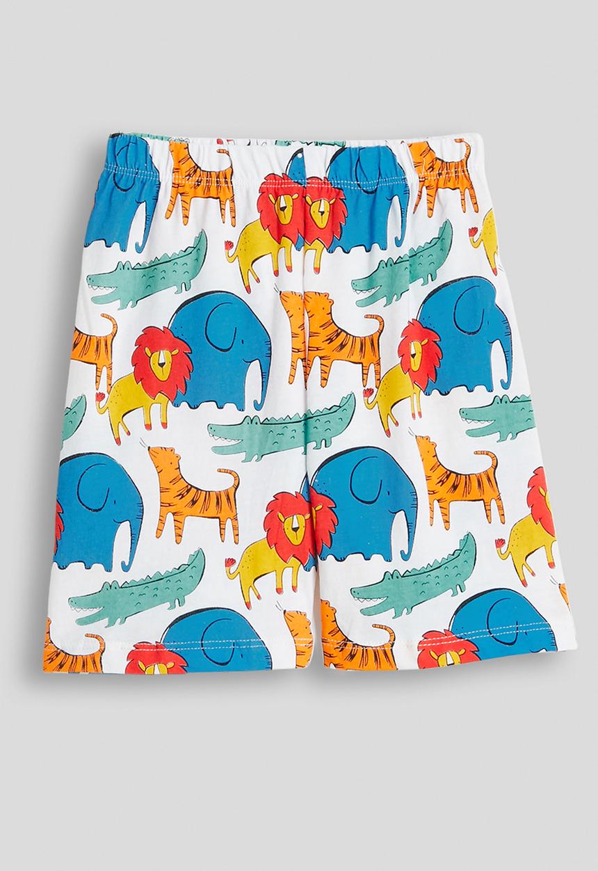Pop Candy - Aop tee and shorts - white