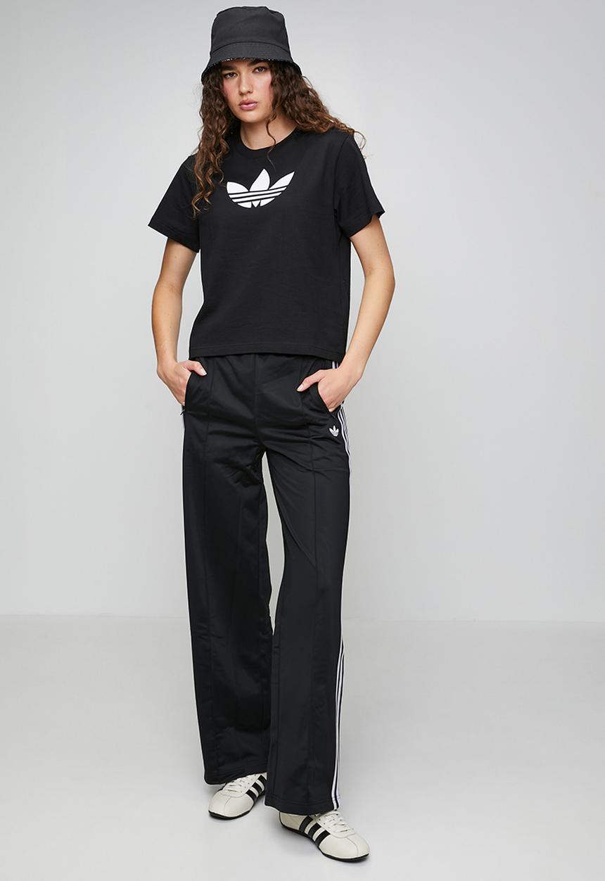 adidas Originals - Trefoil Boxy T W - Black/White
