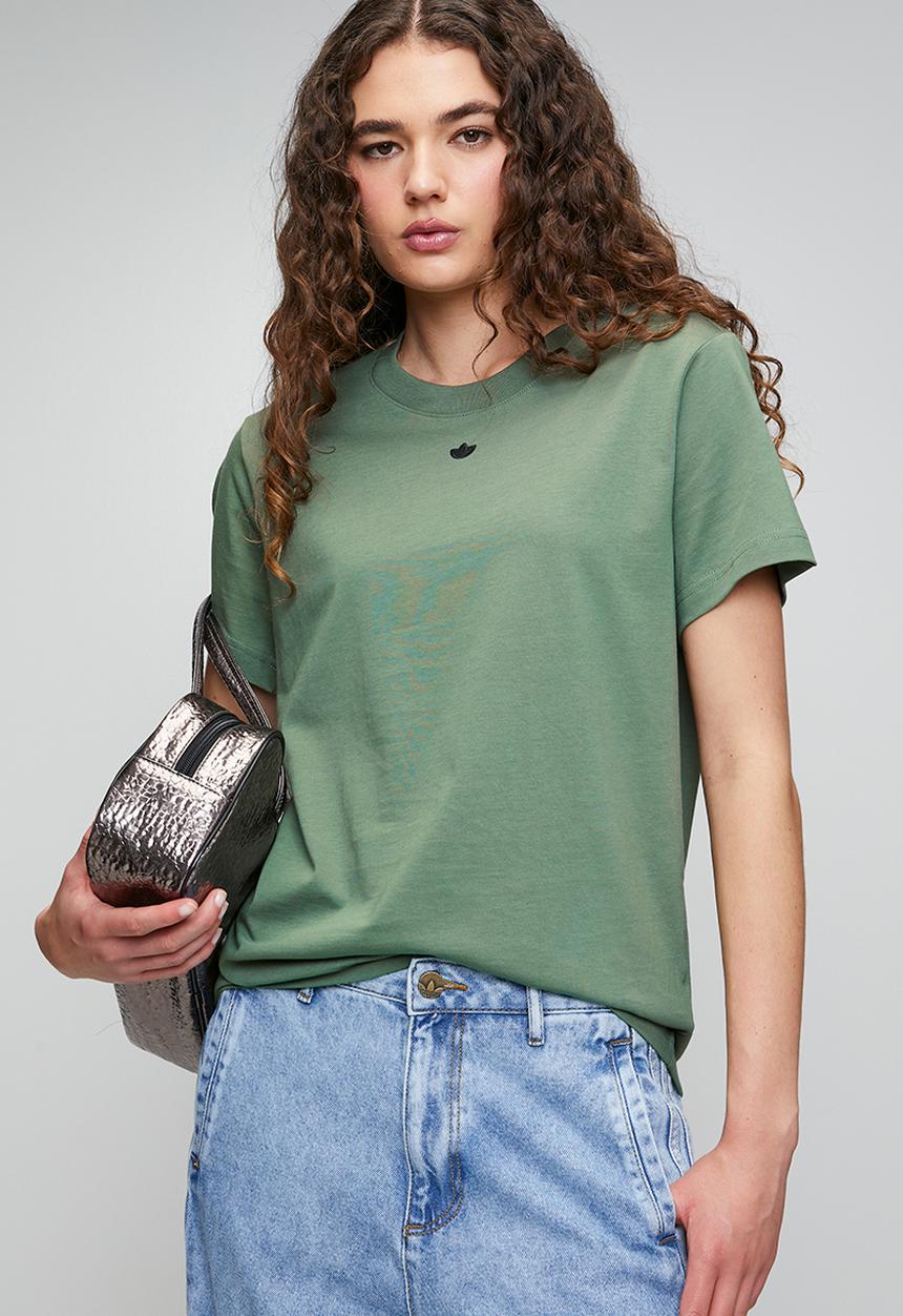 adidas Originals - Ess Trf Tee W S26 - Trace Green