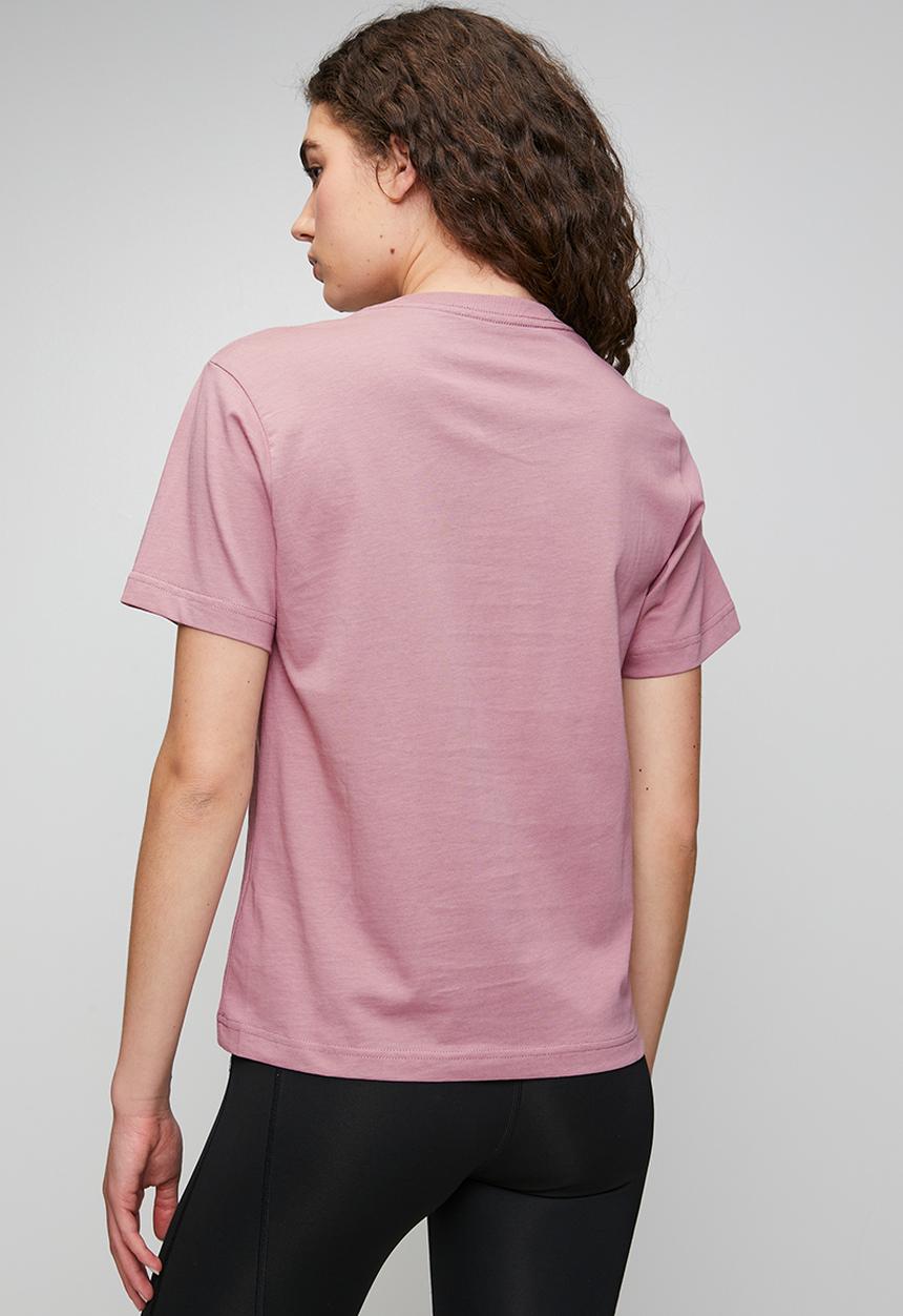 adidas Performance - W Sl Sj T S26 - Magic Mauve / White