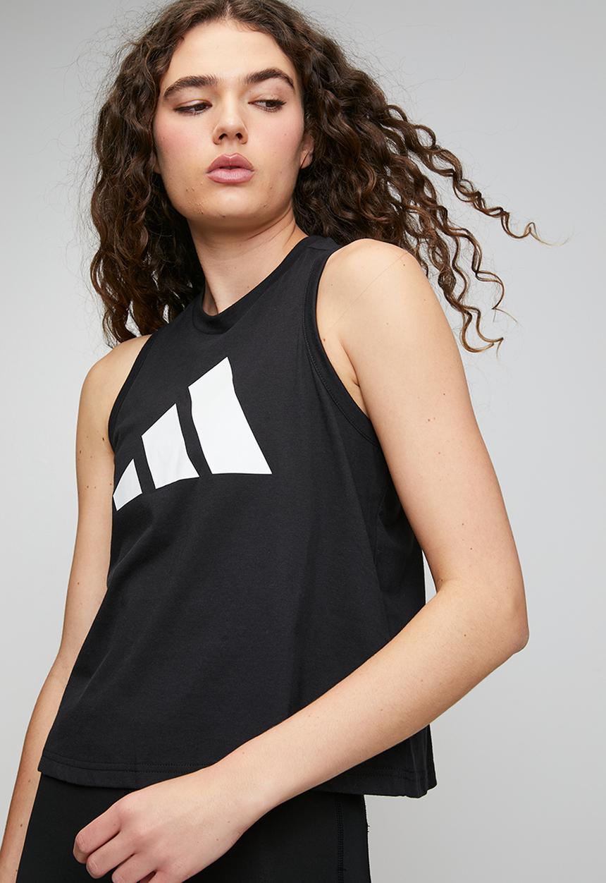 adidas Performance - Tr-Es Logo Tk W S26 - Black/White