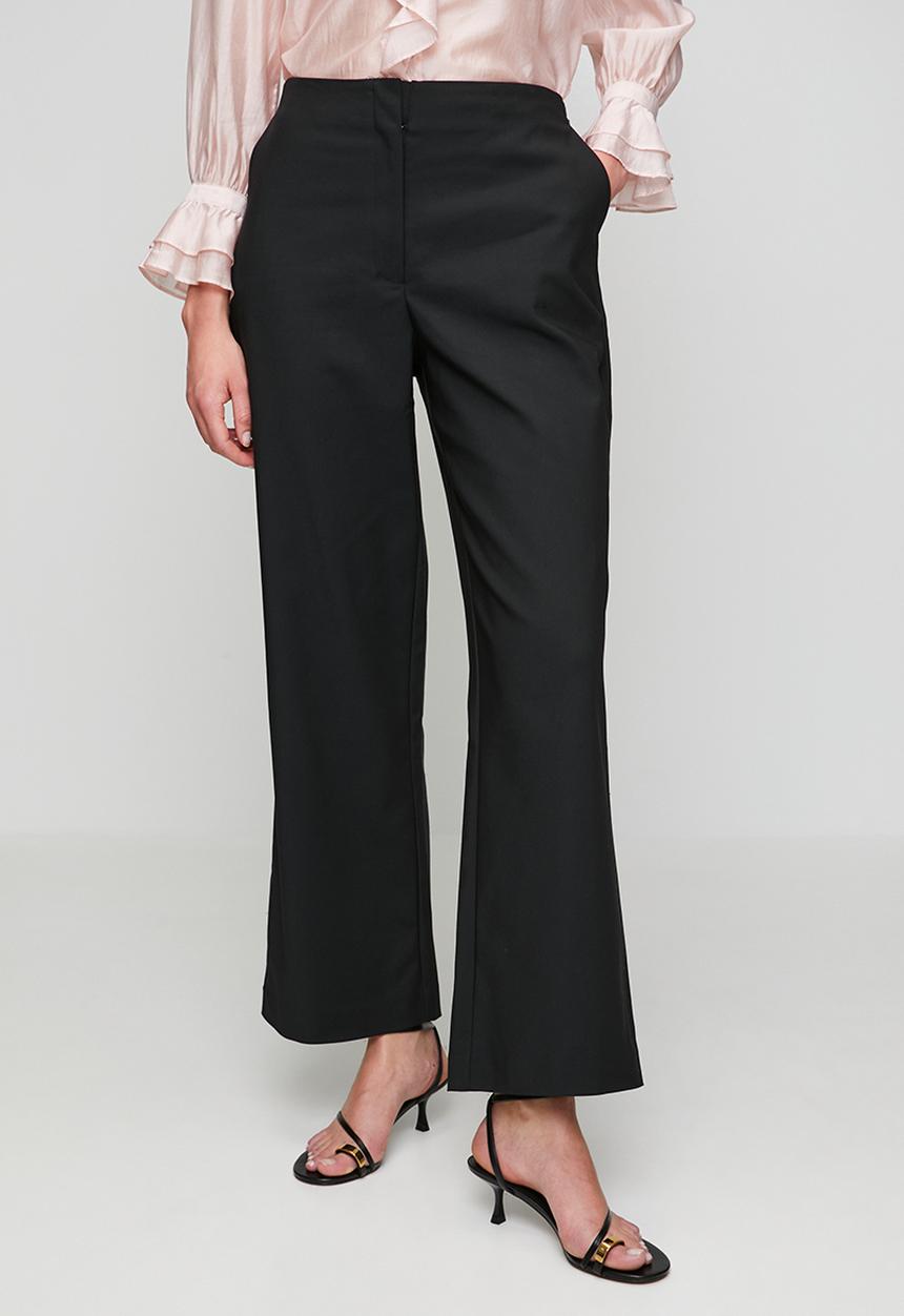Pringle of Scotland - Pringle Alice Straight Leg Pants - Black