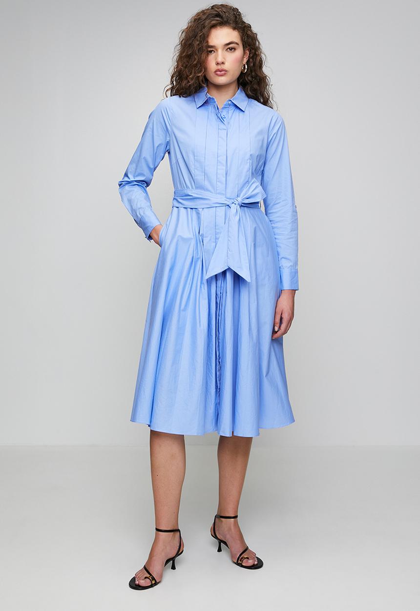 Pringle of Scotland - Pringle Anya Dress  - Blue