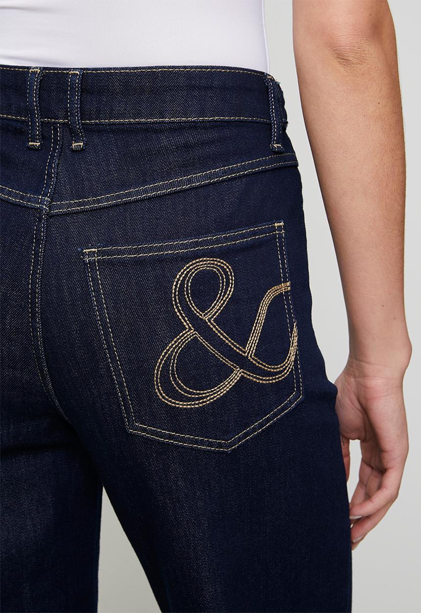 Me&B - Straight Leg Jean - Dark Wash