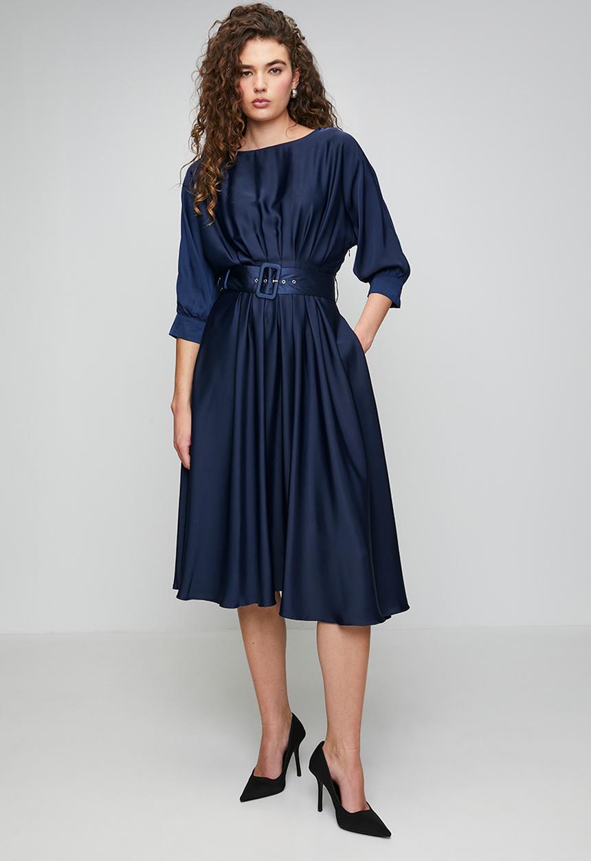 Pringle of Scotland - Pringle Zuri Dress  - Navy