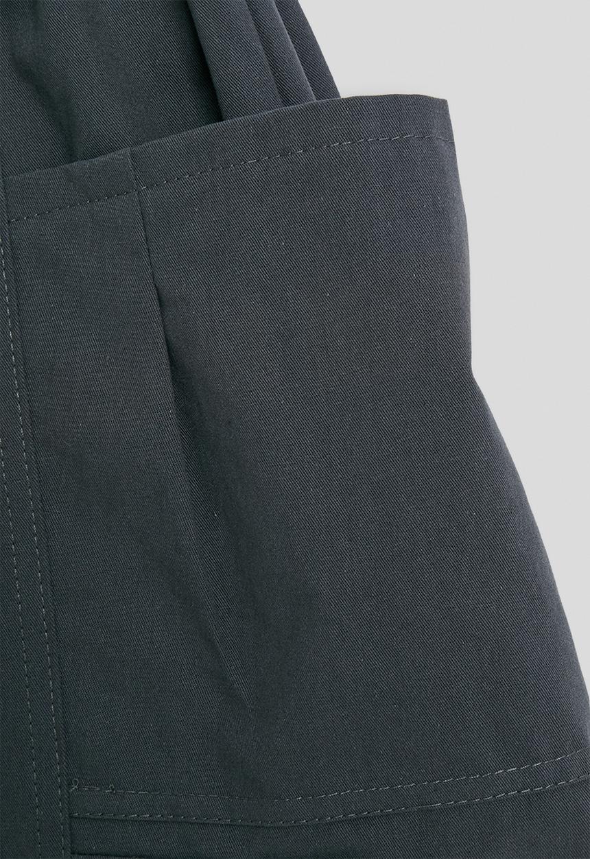 Pop Candy - Big pocket shorts - charcoal