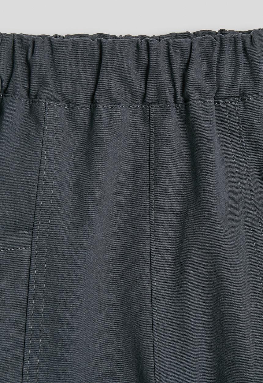 Pop Candy - Big pocket shorts - charcoal