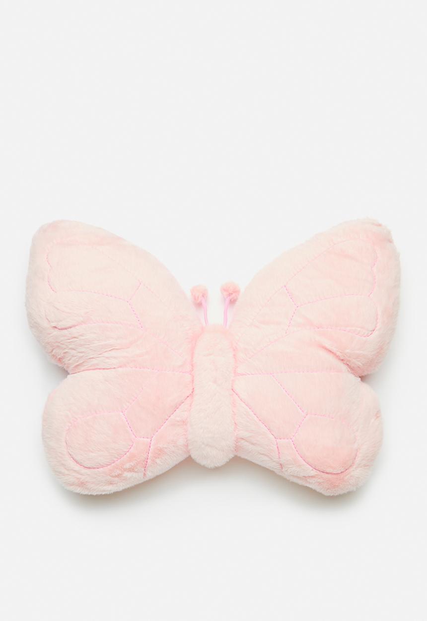 Pop Candy - Soft butterfly-shaped cushion - pink