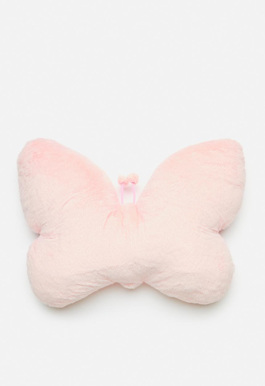 Pop Candy - Soft butterfly-shaped cushion - pink