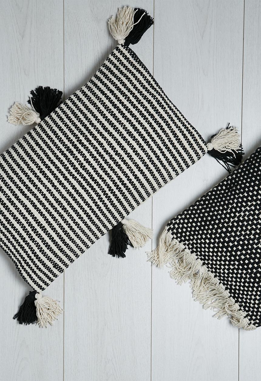 Sixth Floor - Tassel cushion cover