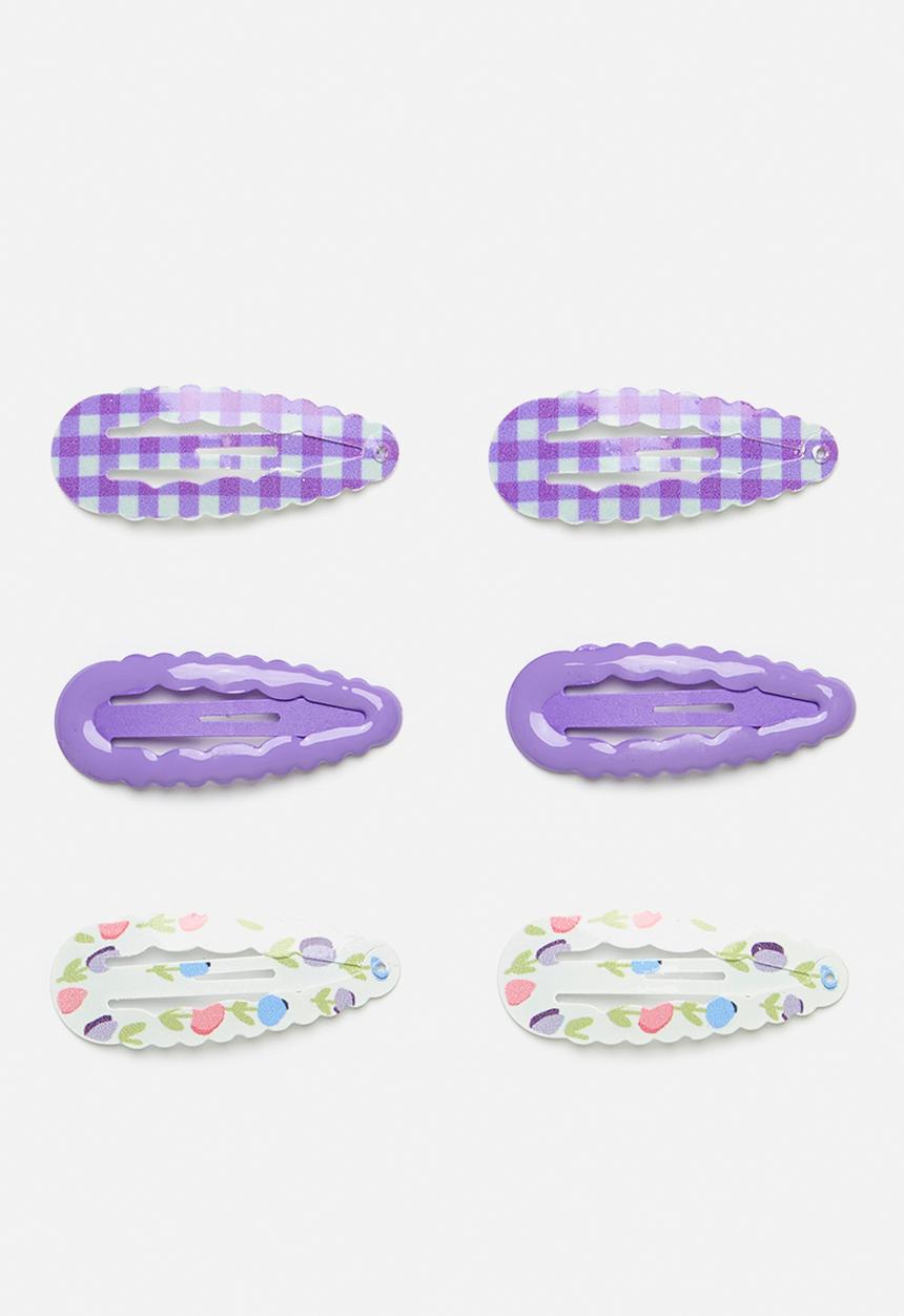 Pop Candy - 3 Piece hair clips - multi