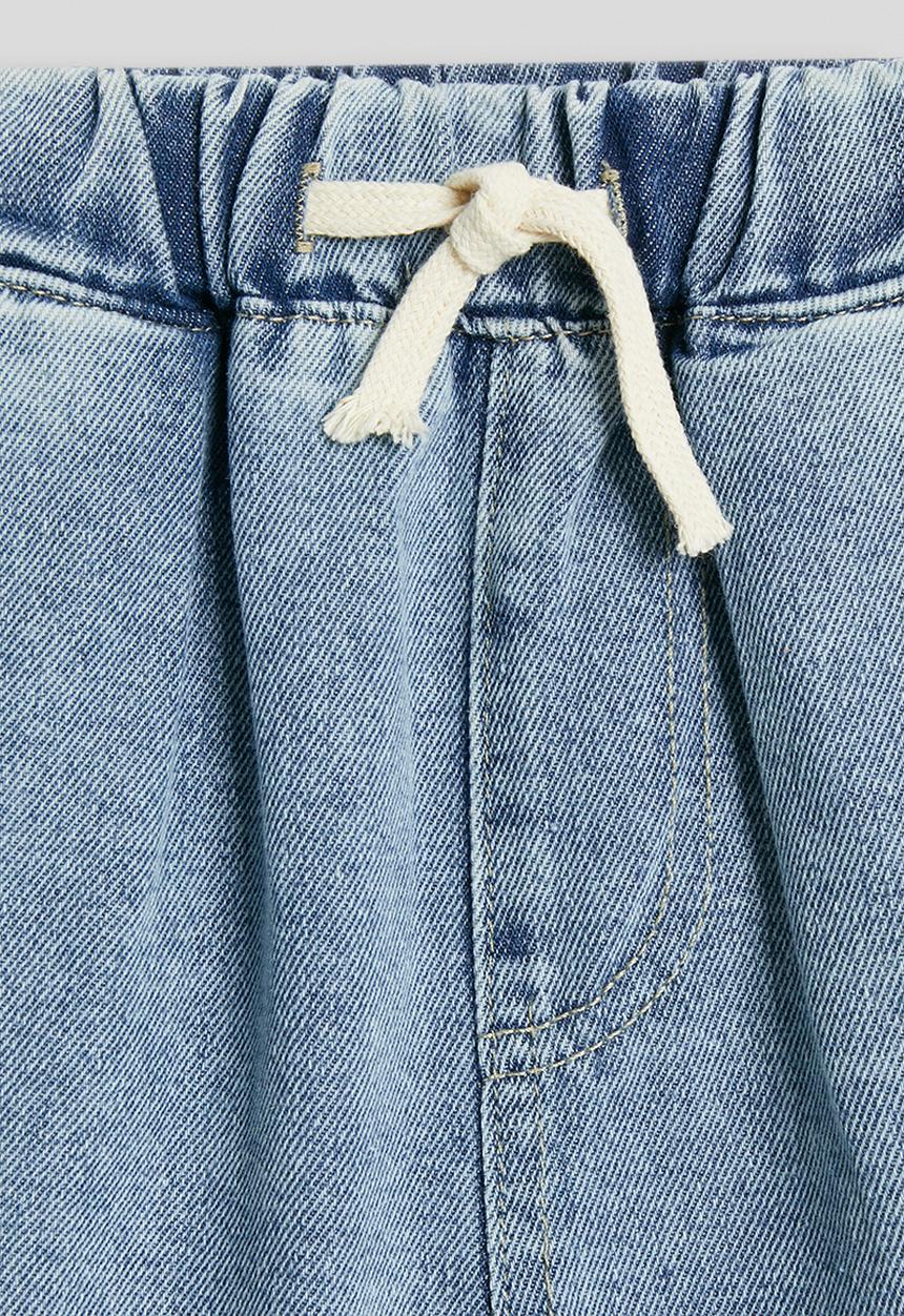 Pop Candy - Denim cargo-style shorts - blue