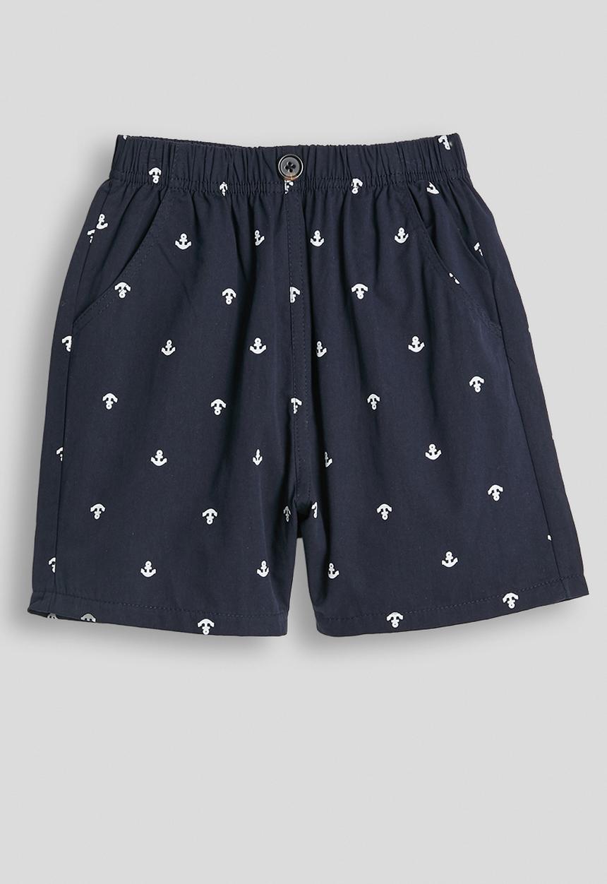 Pop Candy - Anchor aop shorts - navy