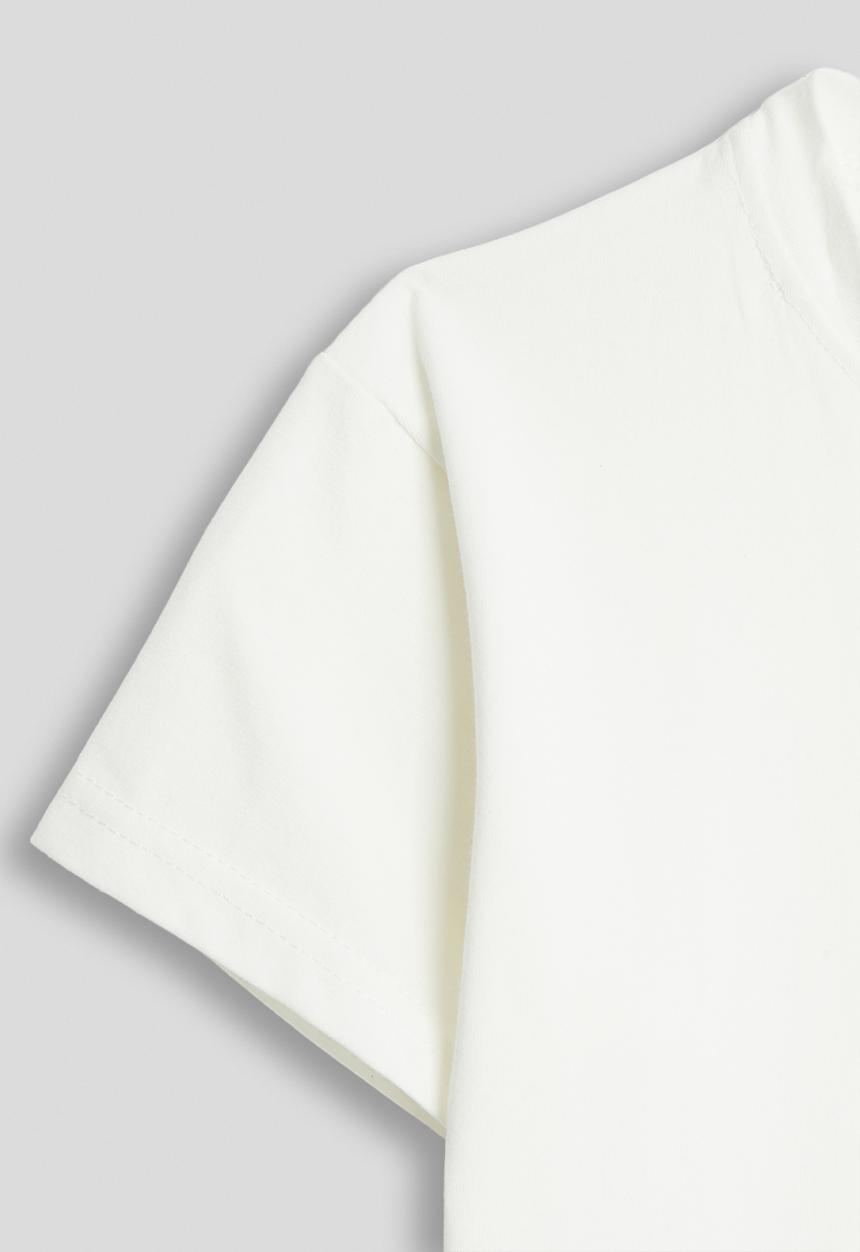 Pop Candy - Crew neck tee - white