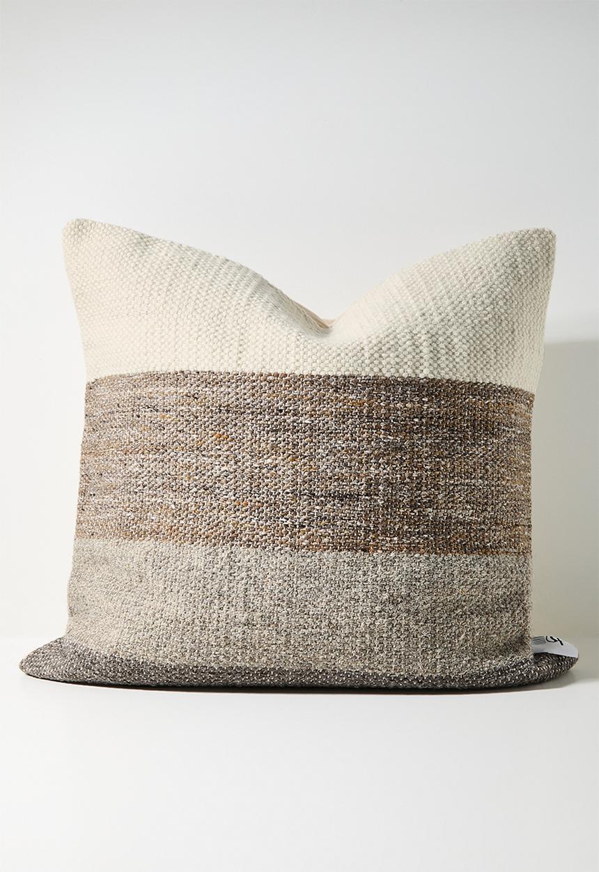 Sixth Floor - Woven  Gradient Cushion Cover - Natural