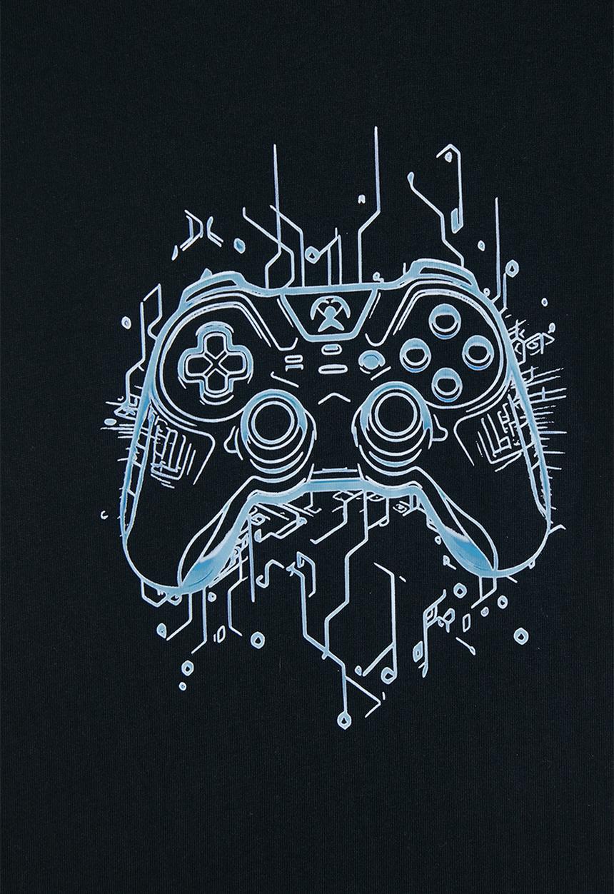 Pop Candy - Controller graphic tee - black