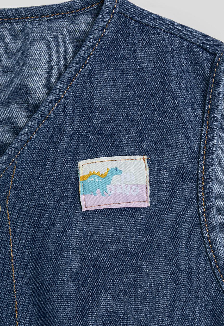 Pop Candy - Deim vest - light navy