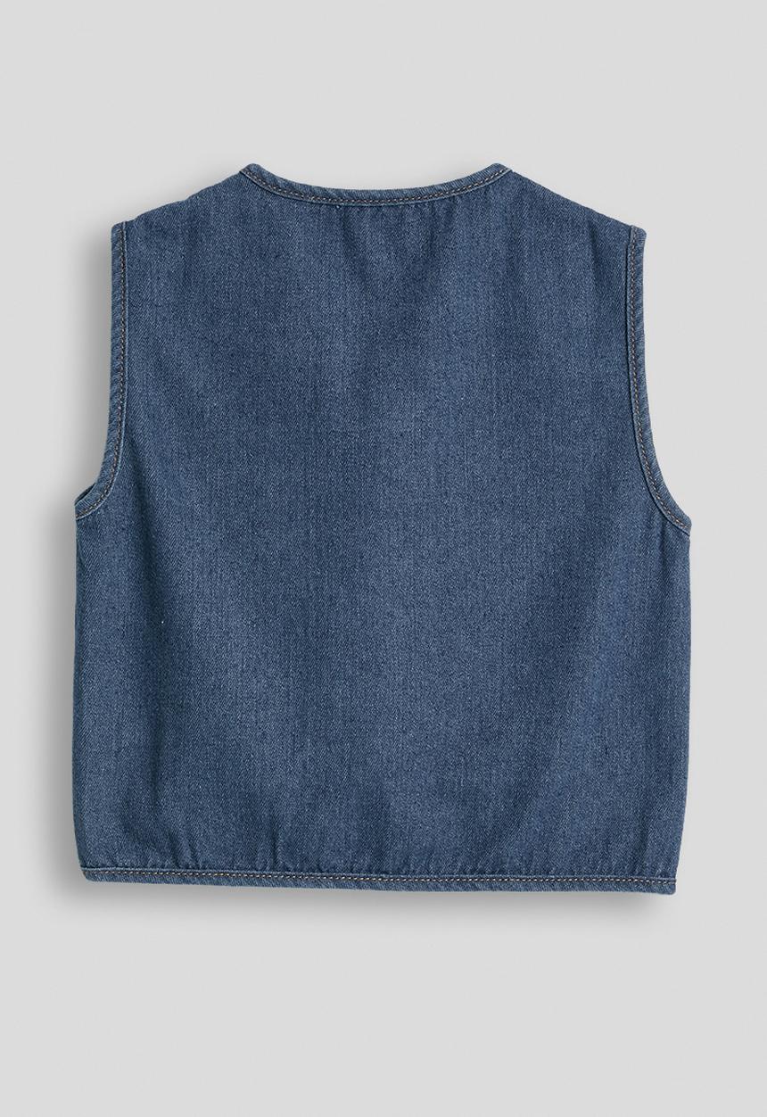 Pop Candy - Deim vest - light navy