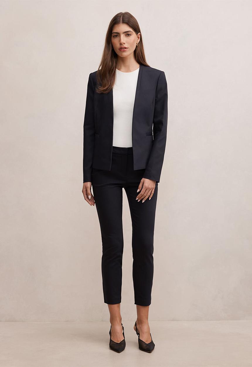 Forever New - Farrah fitted blazer in navy suit