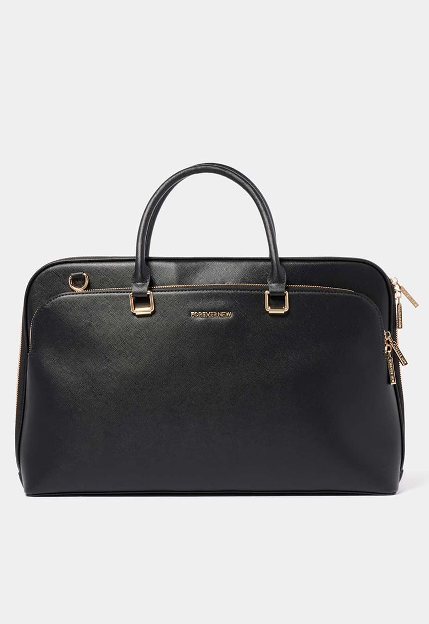 Forever New - Anita slimline laptop bag in black